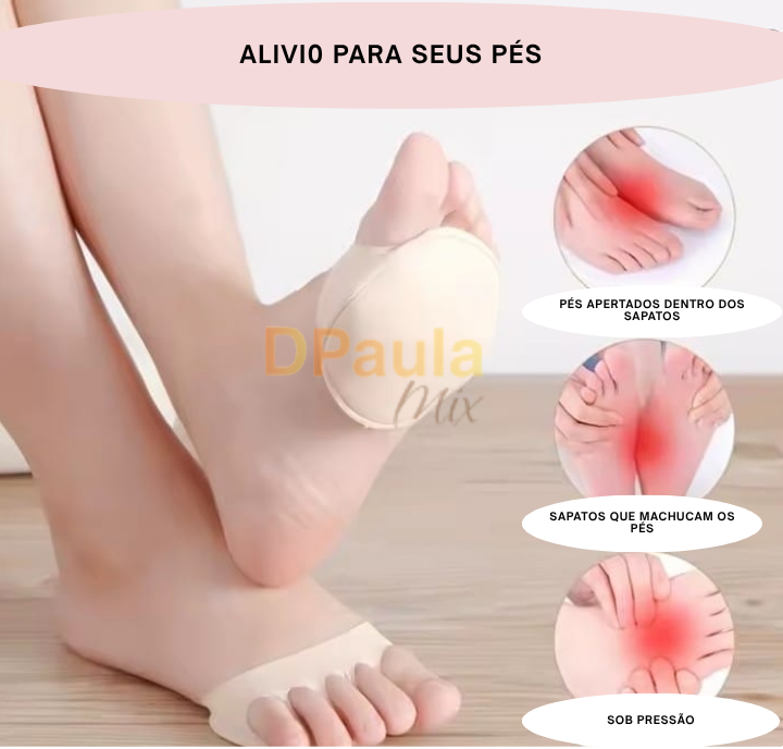 Almofada Palmilha, alívio imediato para seus pés