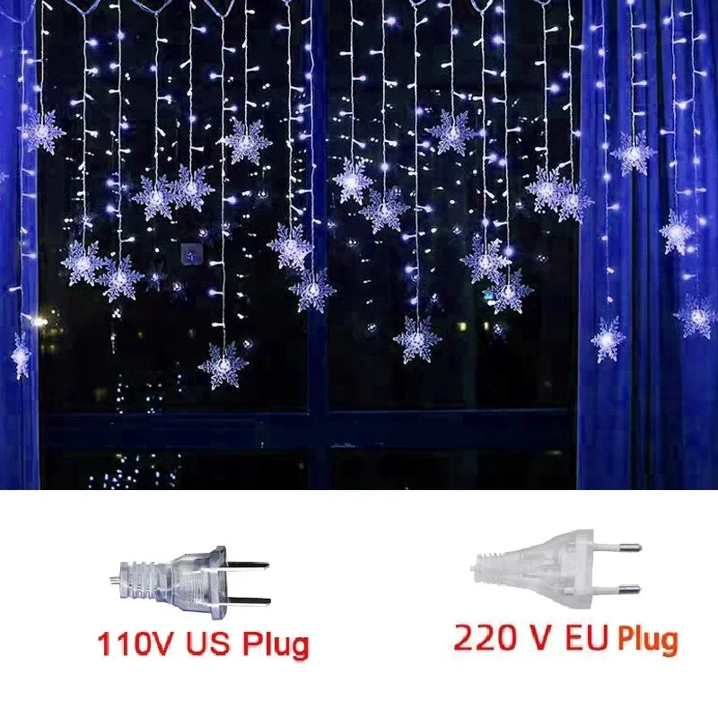 Decore com Magia: Luzes de cordão LED Piscante para todas as ocasiões