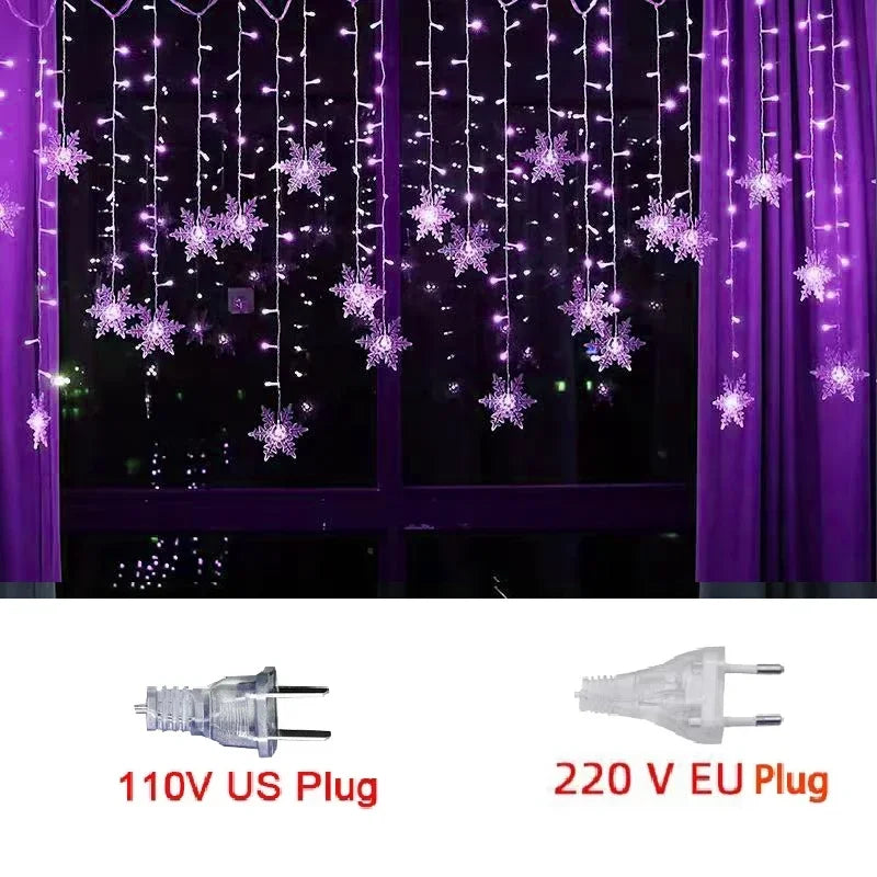 Decore com Magia: Luzes de cordão LED Piscante para todas as ocasiões