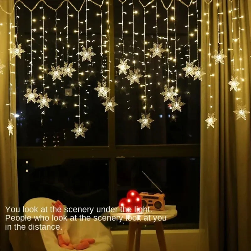 Decore com Magia: Luzes de cordão LED Piscante para todas as ocasiões