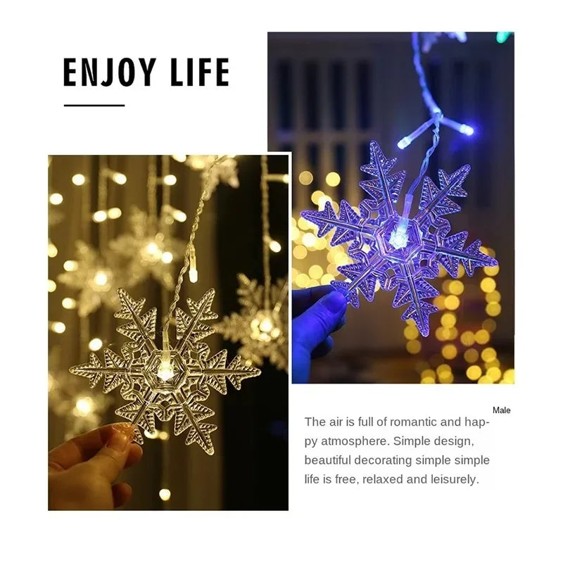 Decore com Magia: Luzes de cordão LED Piscante para todas as ocasiões